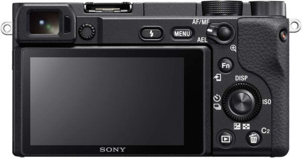 Sony Alpha a6400 Mirrorless Camera: Compact APS-C Interchangeable Lens Digital Camera with Real-Time Eye Auto Focus, 4K Video & Flip Up Touchscreen - E Mount Compatible Cameras - ILCE-6400/B Body - Image 4