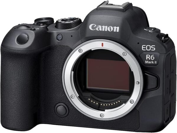 Canon EOS R6 Mark II Mirrorless Camera (Body Only), Full-Frame Camera, 24.2 Megapixel CMOS Sensor, Photo and Video Capabilities, Black - Image 4